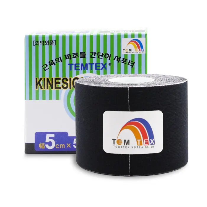 7159_TEMTEX KINESIO TAPE CERNA 5 CM X 5 M